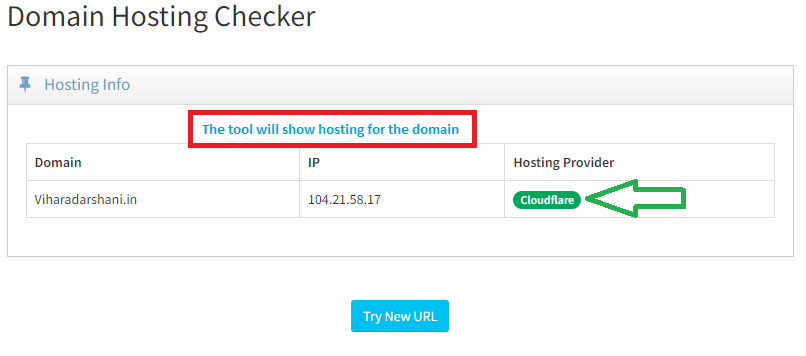 Finding your domain host