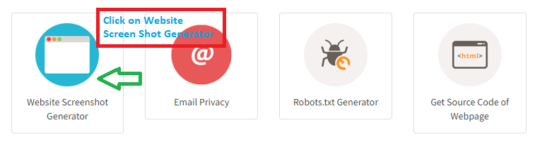 Free Online Website Screenshot Generator Tool 