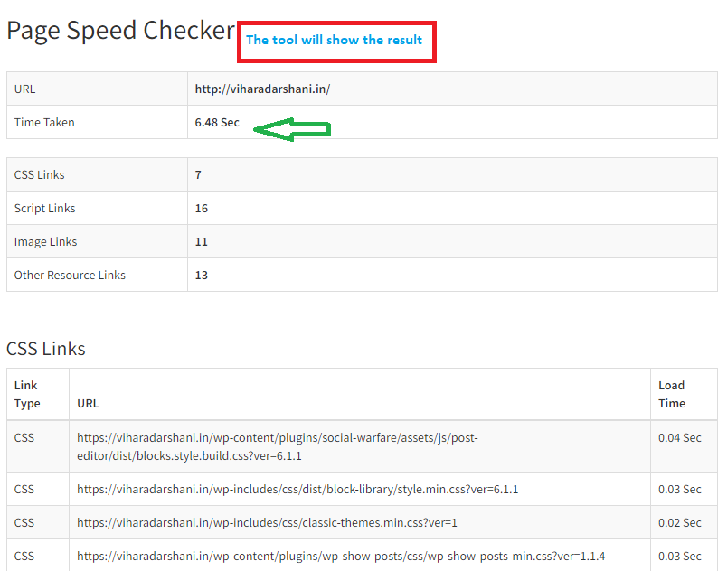 How To Check Page Speed Of Website