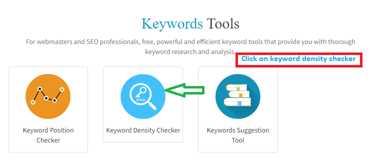 keyword density checker