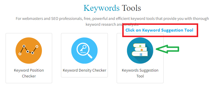 keyword suggestion tool