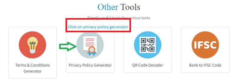 Privacy Policy Generator